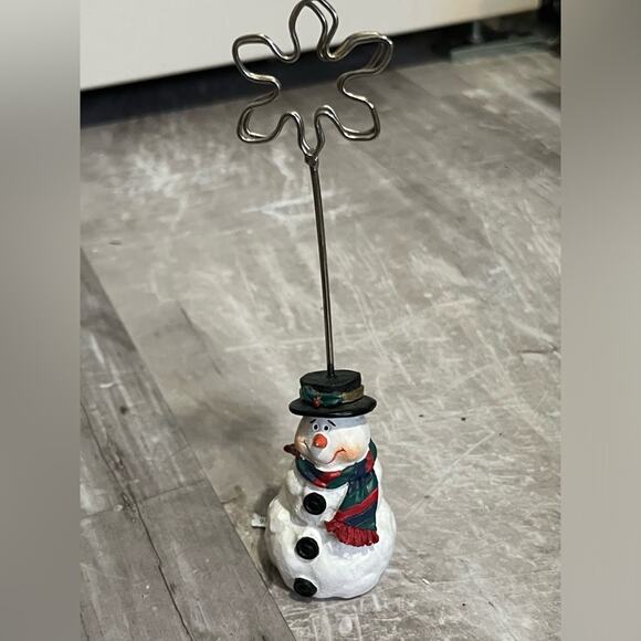 Snowman Christmas ornaments and decor bundle - Picture 5 of 11